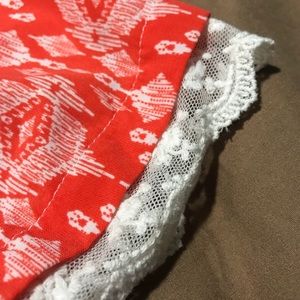 Deb High Rise Crochet Detail Shorts